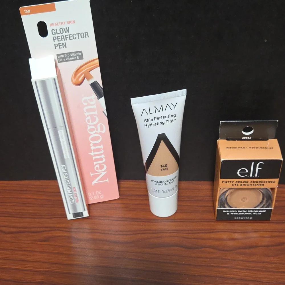Bundle Set of Makeup ELF; Almay; Neutrogena